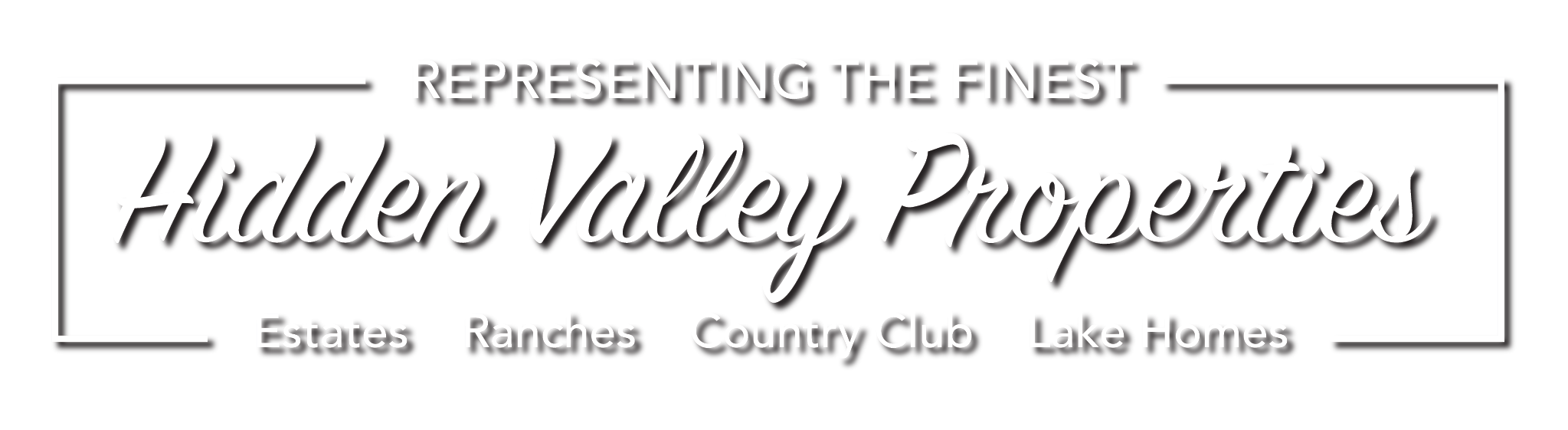 Representing the Finest Hidden Valley Properties, Estates, Ranches, Country/Tennis Club, Lake Homes